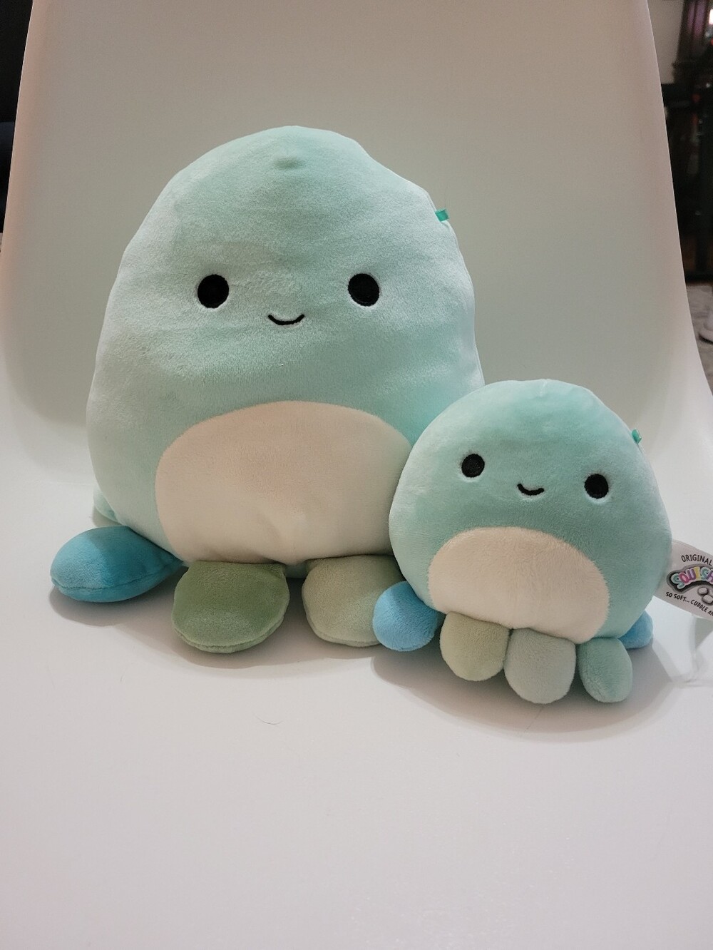 16" Oldin plus the little 4" Oldin The Octopus Squishmallows "Set"